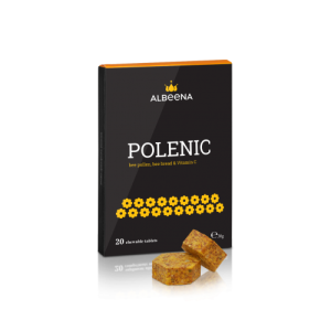 POLENIC – BEE POLLEN, BEE BREAD & VITAMIN C 20 TABLETS
