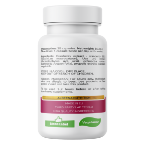 URINARY TRACT FORMULA with cranberry and propolis